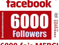 Page Facebook : 6000 fois MERCI !!!!!!