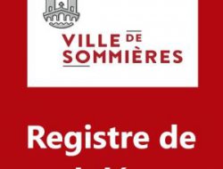 VILLE DE SOMMIRES REGISTRE DE CONDOLANCES