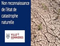 Non reconnaissance - Cat nat s�cheresse