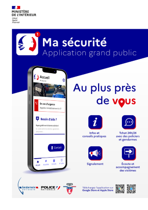 Application "ma sécurité" Application "ma sécurité"