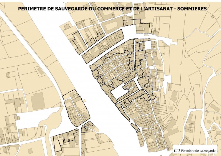 P�rim�tre de sauvegarde du commerce et de l'artisanat