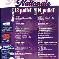 Festivités du 13 et 14 juillet