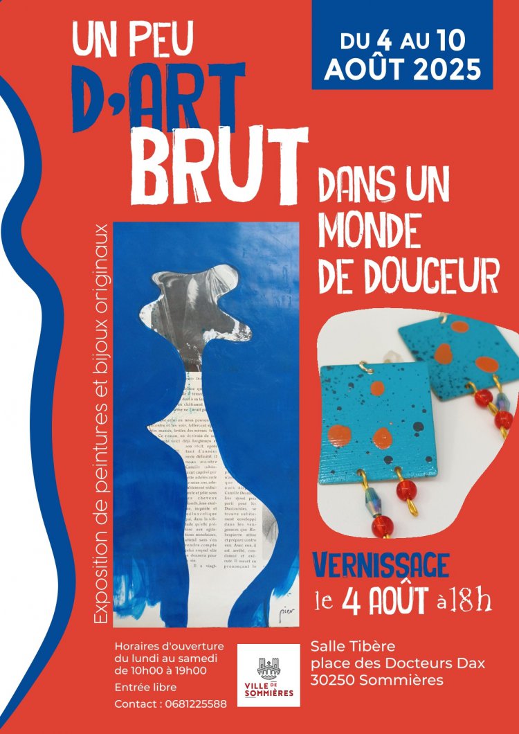 Les expos de l't 2025 Expo "Un peu d'art BRUT" - Salle Tibre : 1752759279.4.10.aout.expo.pier.flo.jpg