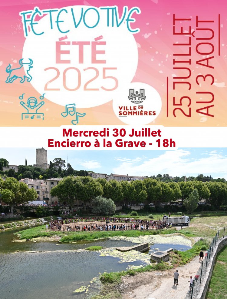 Le programme de la fte votive du 25 juillet au 3 aot 2025 Encierro  la Grave : 1753795485.30.juillet.encierro.jpg