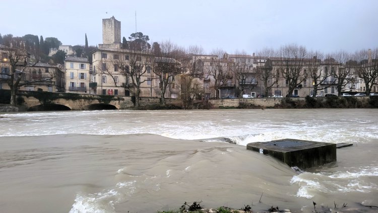 21, 22 et 23 d�cembre - Vidourlades Dimanche 21 d�cembre - 1�re crue du Vidourle : 1766501081.20251221_165927.jpg