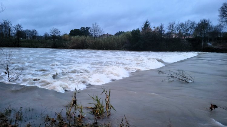 21, 22 et 23 d�cembre - Vidourlades Dimanche 21 d�cembre - 1�re crue du Vidourle : 1766501083.20251221_172140.jpg