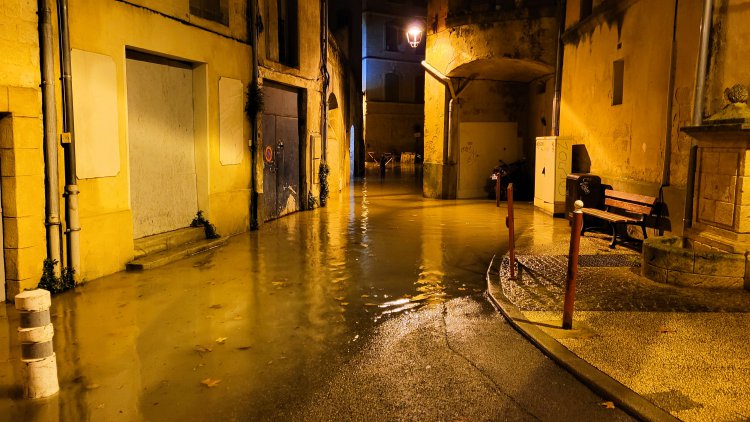 21, 22 et 23 d�cembre - Vidourlades Dimanche 21 d�cembre - 1�re crue du Vidourle : 1766501085.20251222_003815.jpg