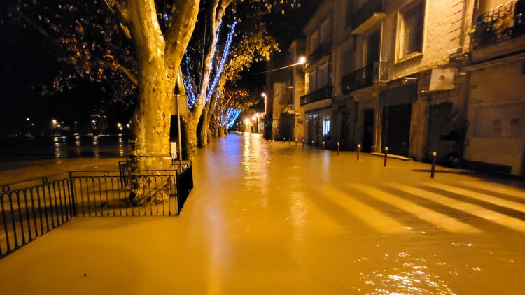 21, 22 et 23 d�cembre - Vidourlades Lundi 22 d�cembre et mardi 23 d�cembre - 2�me crue du Vidourle : 1766501337.20251223_033509.jpg