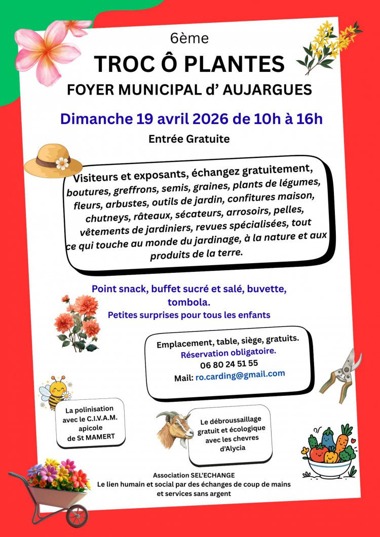 Vacances de Printemps - les stages ou manifestations � Sommi�res Troc aux plantes : 1776238648.19.avril.troc.aux.plantes.jpg