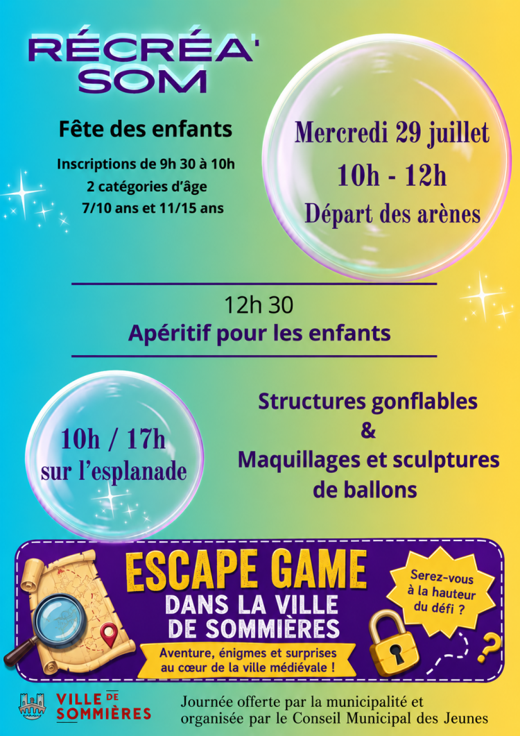 Le programme et les affiches de la f�te votive 29 juillet - R�cr�a'Som, la f�te des enfants : 1784296557.recrea.som.png