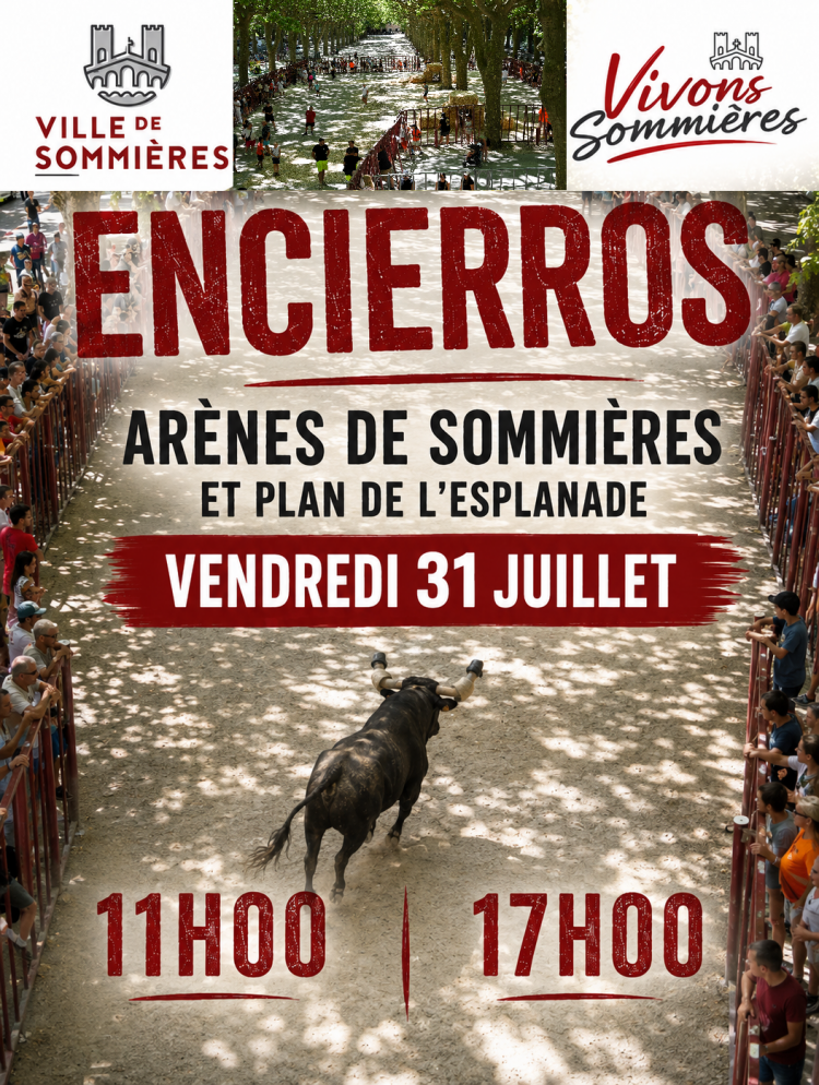 Le programme et les affiches de la f�te votive 31 juillet - Encierros � 11h et 17h : 1785334173.31.juillet.encierros.png
