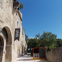 L'entr�e du chateau