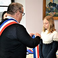 Conseil municipal des jeunes - Remise des écharpes le 02 Avril 2022