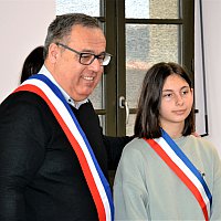 Conseil municipal des jeunes - Remise des charpes le 02 Avril 2022