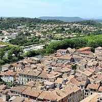 Vue sur centre ville et Montredon