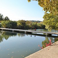 Passerelle sur Vidourle