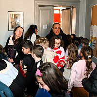 01-02-24 Visite en mairie des scolaires de MAINTENON