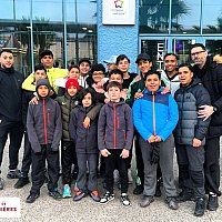 31 Janvier 2024 - Sortie des jeunes  la patinoire de Montpellier avec le service jeunesse, sports et animation de la ville
