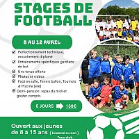 Stages de football pour les jeunes, tous les dtails sur www.usdutrefle.com