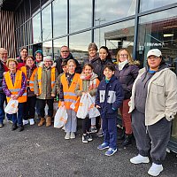 23-11-24 Collecte solidaire avec les jeuens du CMJ