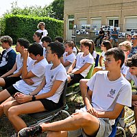 10 juin - remise des diplomes aux lves de la classe dfense du collge G.Doumergue