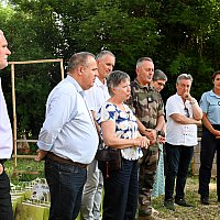 10 juin - remise des diplomes aux lves de la classe dfense du collge G.Doumergue