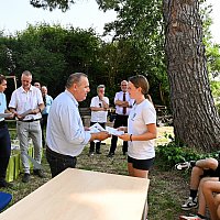10 juin - remise des diplomes aux lves de la classe dfense du collge G.Doumergue