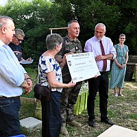 10 juin - remise des diplomes aux lves de la classe dfense du collge G.Doumergue