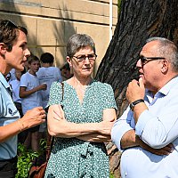 10 juin - remise des diplomes aux lves de la classe dfense du collge G.Doumergue