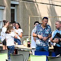 10 juin - remise des diplomes aux lves de la classe dfense du collge G.Doumergue