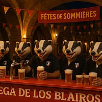 Le RCPS partenaire de la fte avec sa bodga sur le march