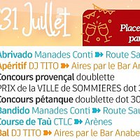 Jeudi 31 Juillet