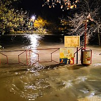 Dimanche 21 d�cembre - 1�re crue du Vidourle