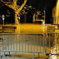 Dimanche 21 d�cembre - 1�re crue du Vidourle