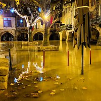 Dimanche 21 d�cembre - 1�re crue du Vidourle