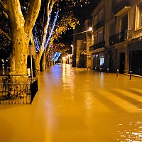 Lundi 22 d�cembre et mardi 23 d�cembre - 2�me crue du Vidourle