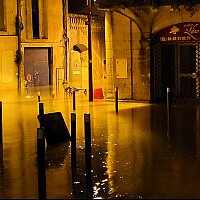 Lundi 22 d�cembre et mardi 23 d�cembre - 2�me crue du Vidourle