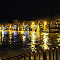 Lundi 22 d�cembre et mardi 23 d�cembre - 2�me crue du Vidourle