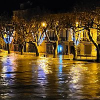 Lundi 22 d�cembre et mardi 23 d�cembre - 2�me crue du Vidourle