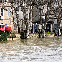 Lundi 22 d�cembre et mardi 23 d�cembre - 2�me crue du Vidourle