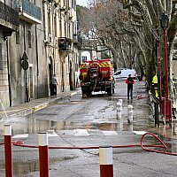 Lundi 22 d�cembre et mardi 23 d�cembre - 2�me crue du Vidourle