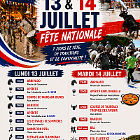 Festivit�s du 13 et 14 juillet