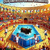 24 juillet - Taureau piscine