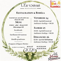 24, 25 et 26 juillet - Bod�ga l\'En-Voutant