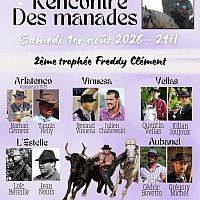 1er ao�t - Rencontre des manades aux Ar�nes