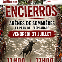 31 juillet - Encierros � 11h et 17h